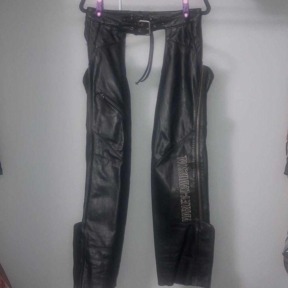 Harley Davidson Deluxe Leather Chaps